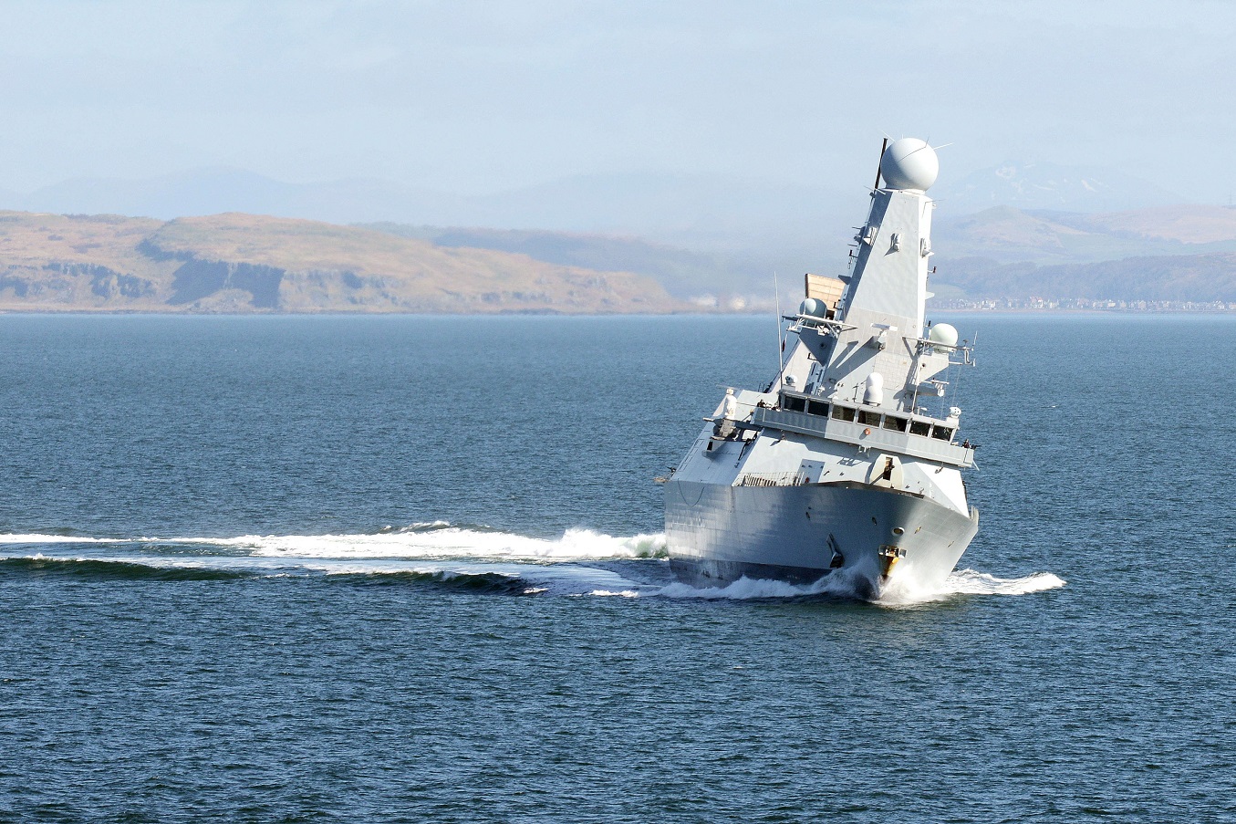 Le HMS Diamond de la marine britannique. D. R.